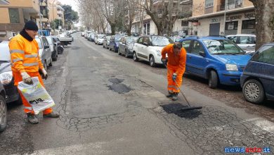 Foto Buca Roma riparazione