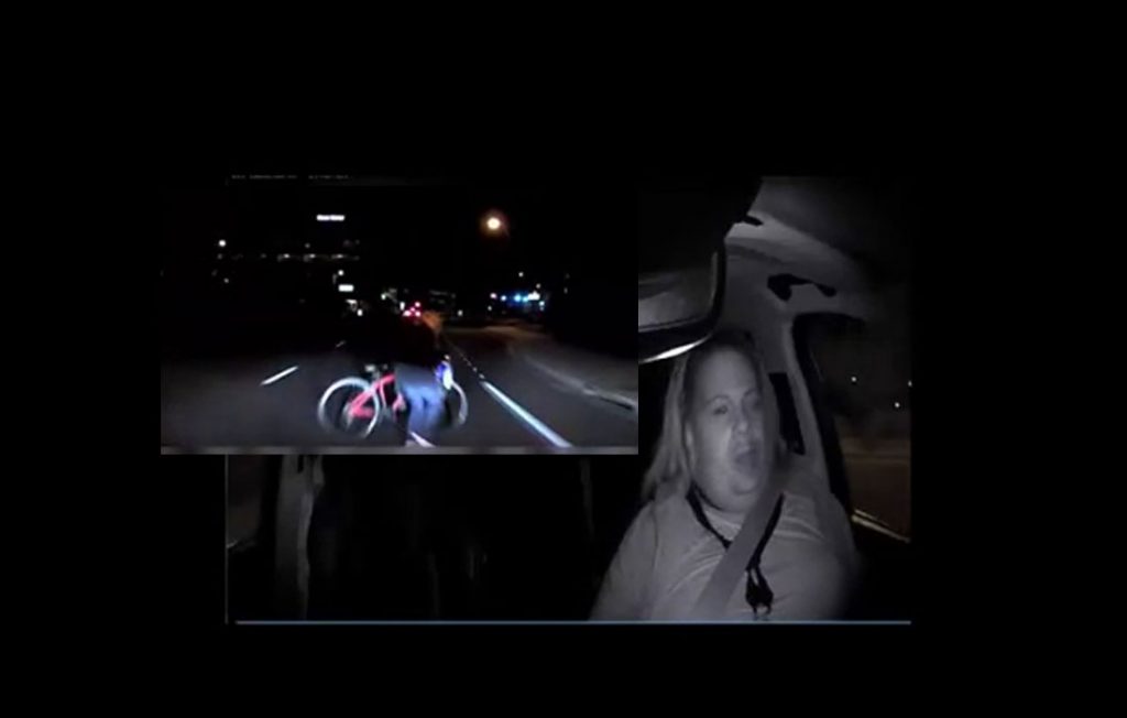 Incidente uber guida autonoma bicicletta impatto
