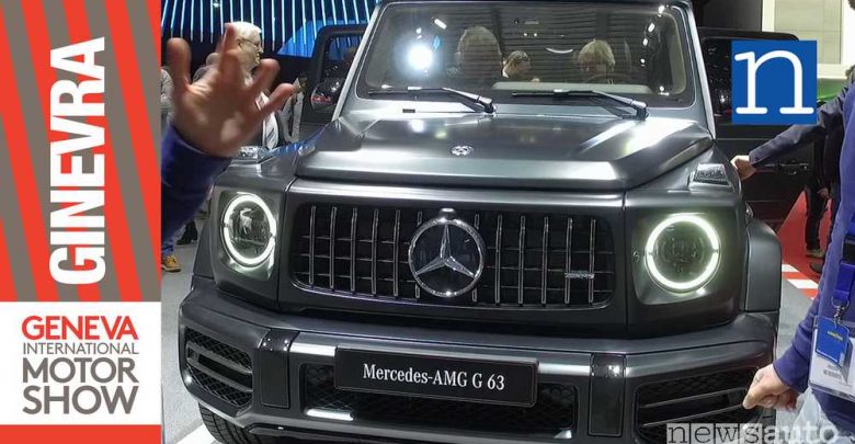 Mercedes Amg G63 2018 ginevra