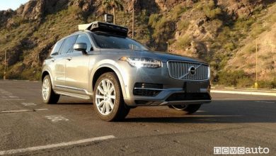 Volvo XC90 Uber guida autonoma test guida autonoma Italia