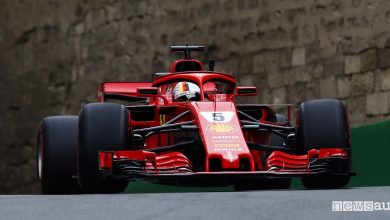 Qualifiche F1 Gp Azerbaijan Ferrari Sebastian Vettel