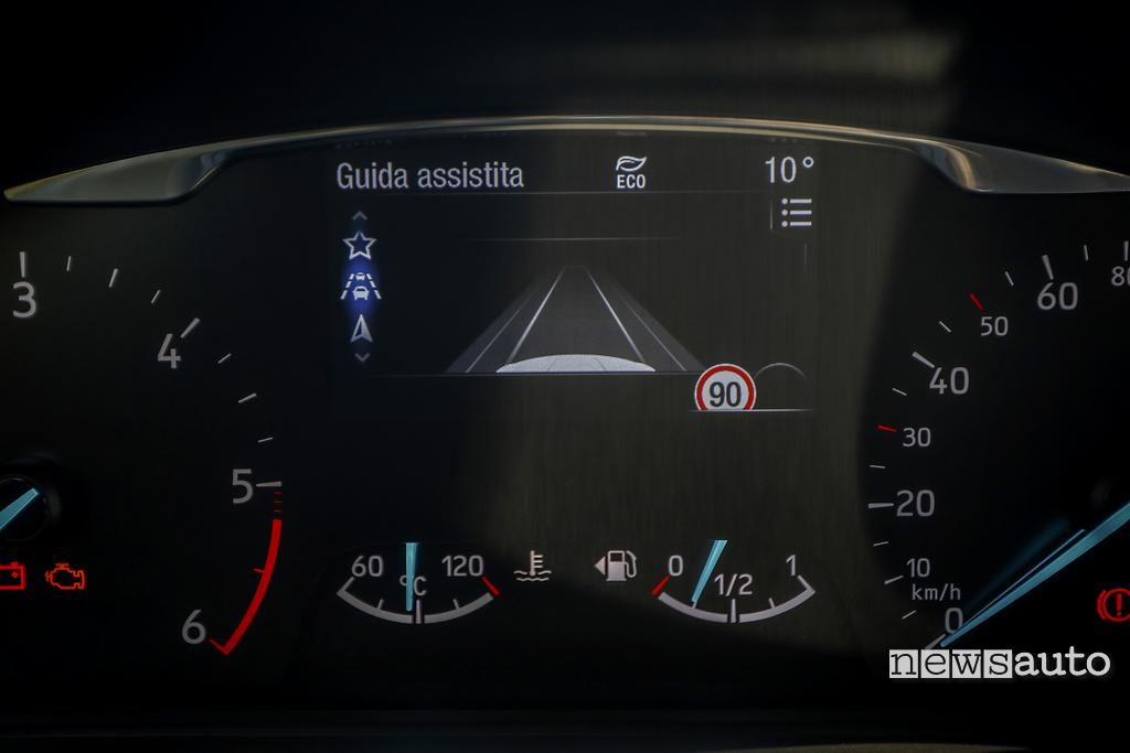Ford Fiesta 2018 Sicurezza cruscotto 1.5 diesel titanium