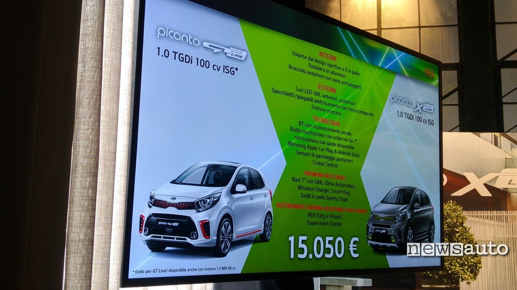 Kia Picanto X Line Prezzi