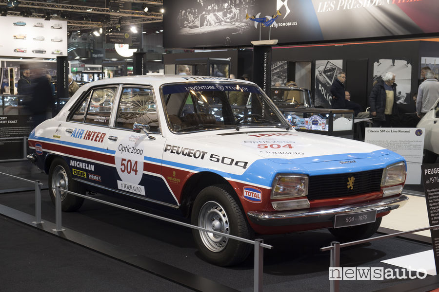 Peugeot 504 al Tour Auto 2018