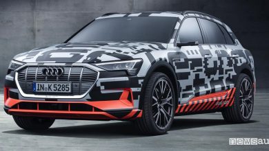 Auto elettrica Audi e-tron