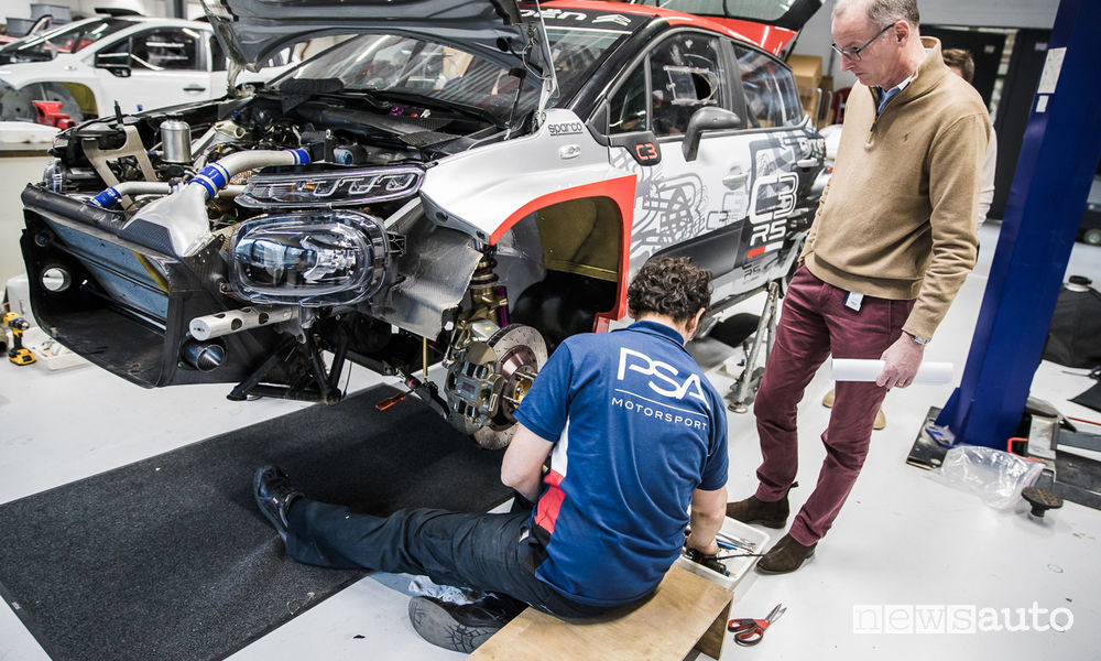 Auto ra rally Citroen C3 R5