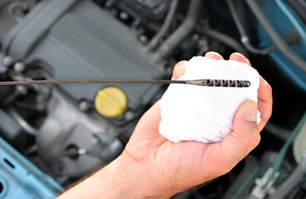 Asta controllo livello olio motore cambio olio motore
