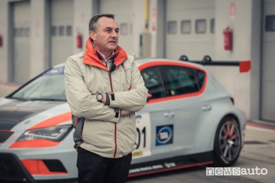 arcisio Bernasconi, responsabile di Seat Motorsport Italia