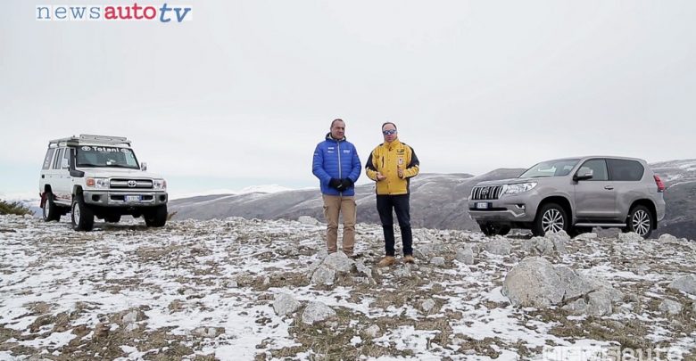 Toyota Land Cruiser video confronto
