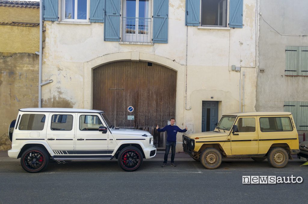 Mercedes-AMG G63 2018 vs Classe G 1979 W460