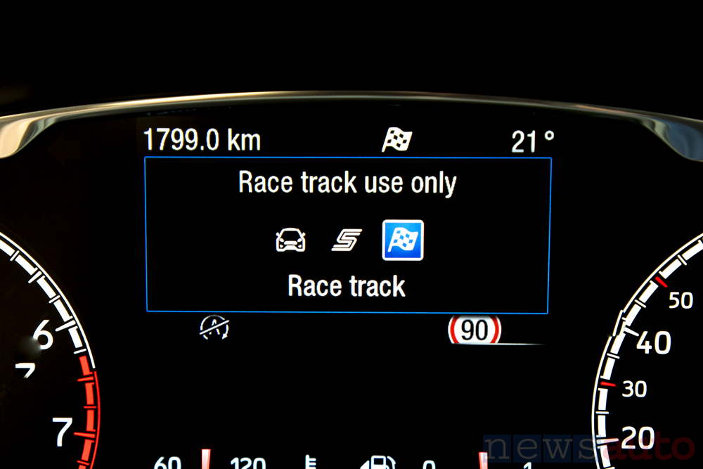 Ford Fiesta ST 2018 Drive Mode Track