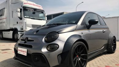 Abarth 500 elaborata Baronio Romeo Ferraris