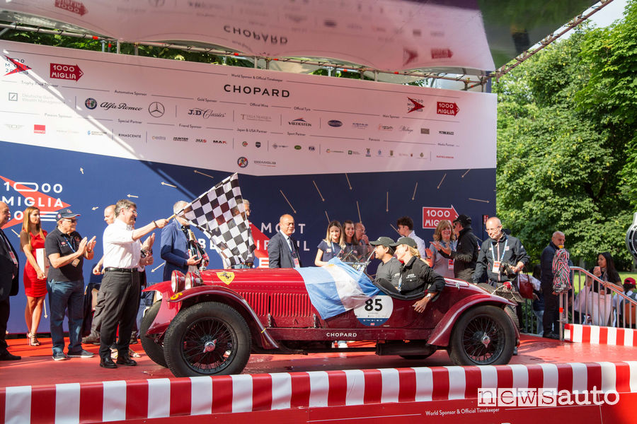 Classifica Mille Miglia 2018 arrivo a Brescia