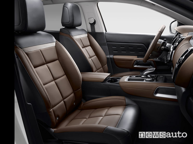Citroën C5 Aircross sedili anteriori di grande comfort e comodità
