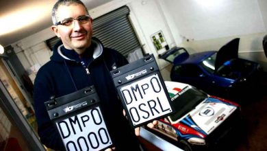 Targa prova personalizzata targa prova auto immatricolate