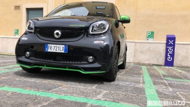 smart elettrica prova a Roma