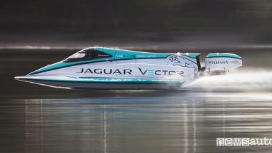 Record velocità motore elettrico Jaguar Vector Racing