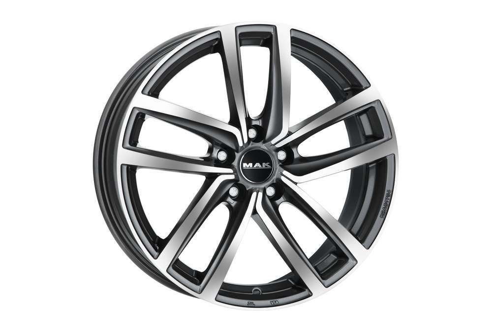 cerchio mak dresden gun metallic mirror ruote in lega volkswagen