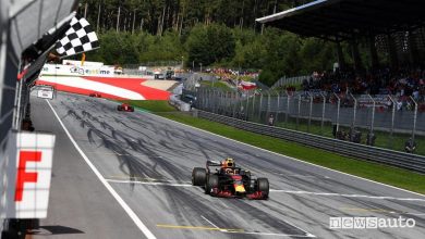 F1 2018 CLASSIFICHE gara Austria, vittoria Red Bull