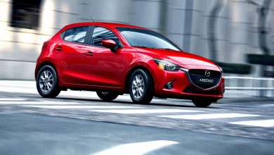 Vista frontale Nuova Mazda2