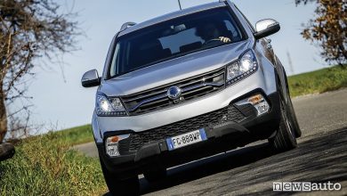 Ssangyong Korando AWD 2018 vista anteriore