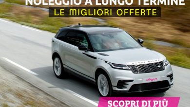 Auto Noleggio lungo termine Range Rover offerta lavoro
