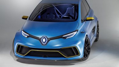 Renault Zoe e-sport concept frontale