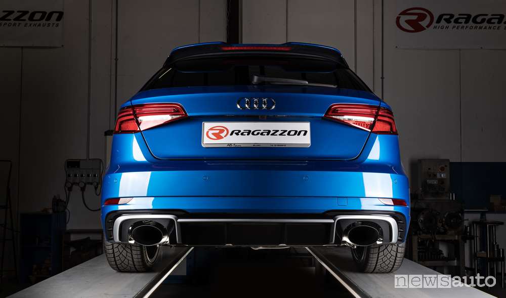 scarico audi rs3