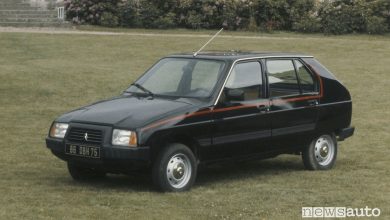 Citroen Visa Carte Noire vista di profilo