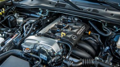 Motore Mazda MX-5 2019 lato collettori aspirazione