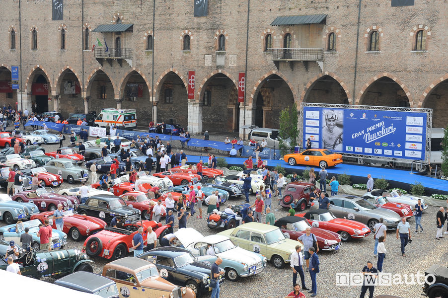 GP Nuvolari 2018 Partenza Piazza Sordello Mantova