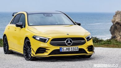 Mercedes Classe A AMG A 35 4MATIC, vista di profilo