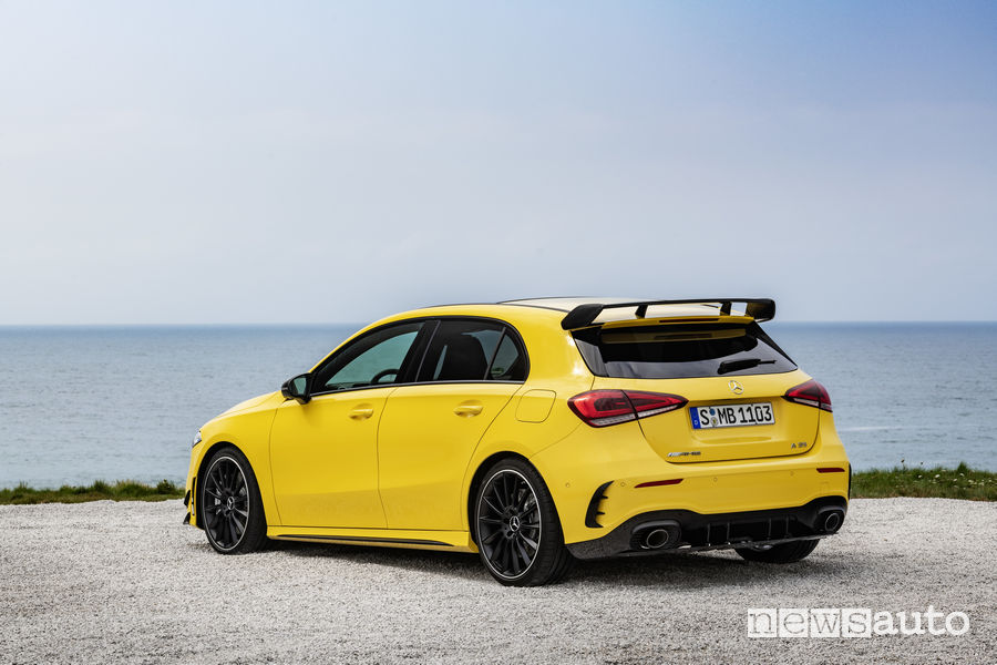 Mercedes-AMG A 35 4MATIC, vista posteriore