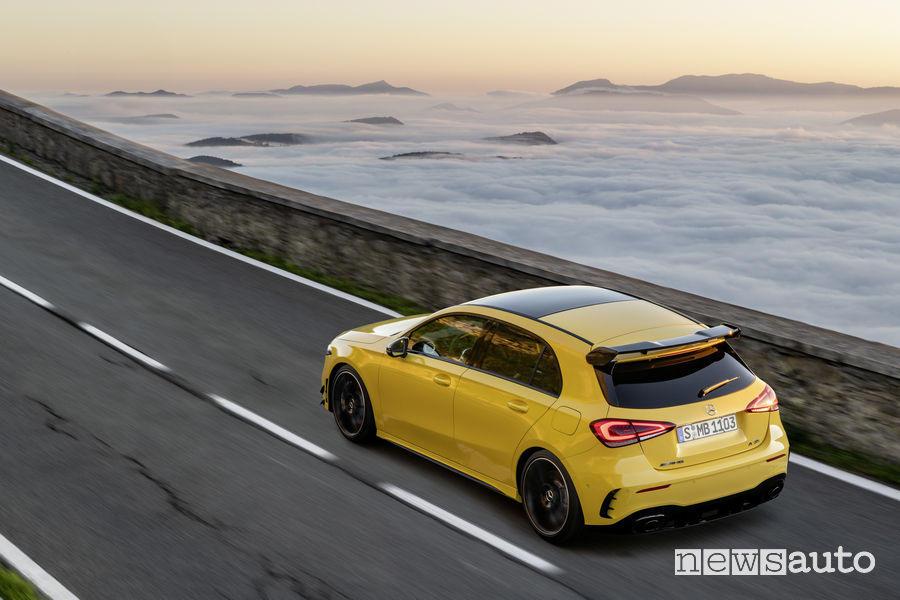 Mercedes-AMG A 35 4MATIC, vista posteriore
