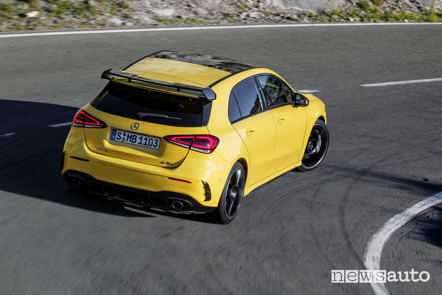 Mercedes-AMG A 35 4MATIC, vista posteriore