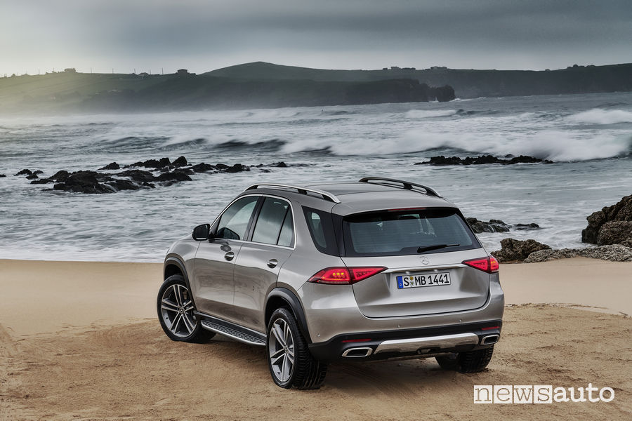 Mercedes-Benz GLE 2019, vista posteriore