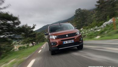 Peugeot Rifter GT Line, vista frontale