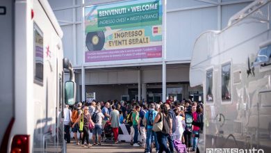 Salone del Camper 2018 Parma, pubblico all'ingresso