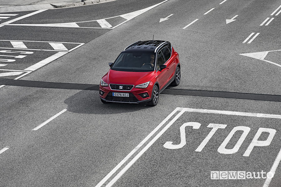 Seat Arona_TGI FR, vista frontale