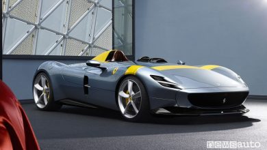 Ferrari Monza SP1, vista di profilo