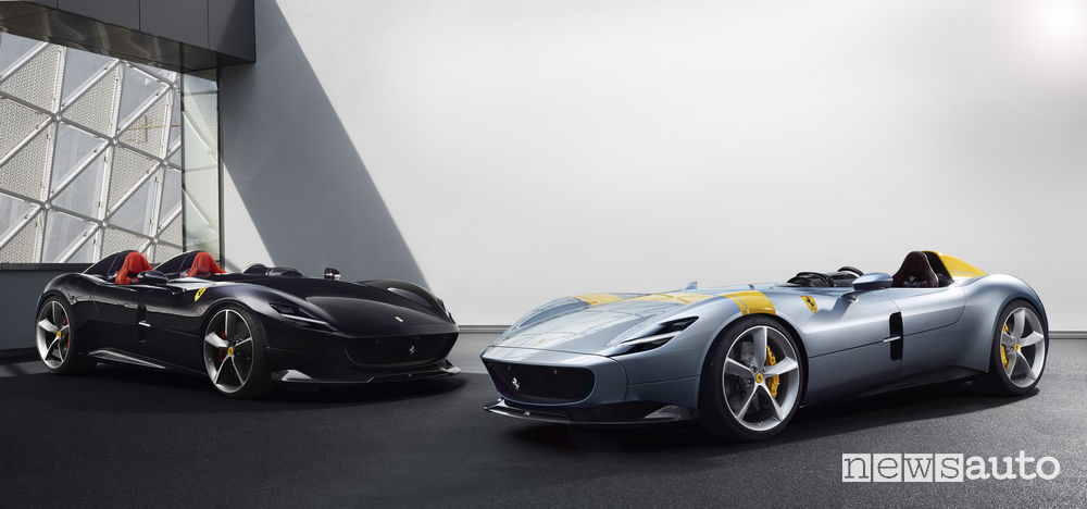 McLaren Speedster Ferrari Monza SP1 e SP2