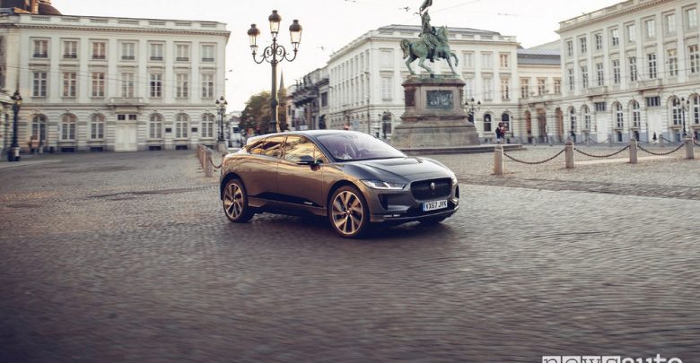 Jaguar I-Pace da Londra a Bruxelles attraversando il tunnel della Manica
