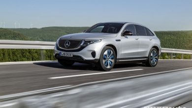 Mercedes-Benz EQC 400 4MATIC, vista laterale