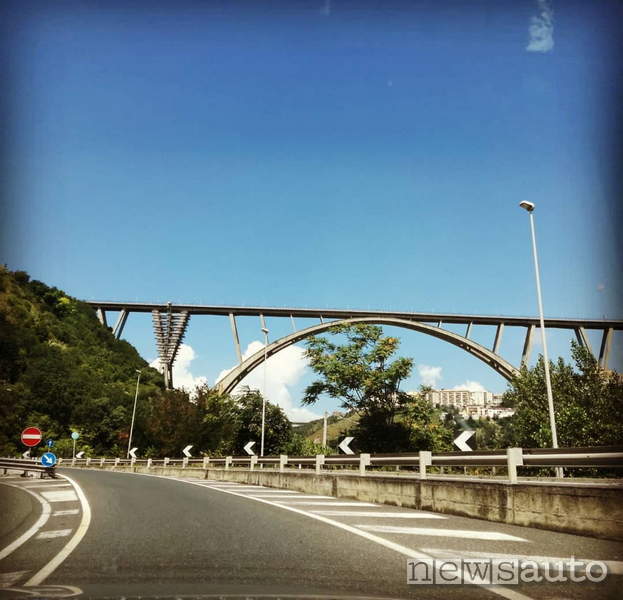 ponte di Catanzaro vista valle