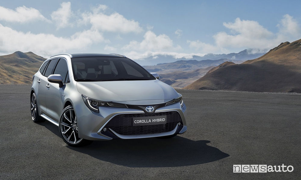 Toyota Corolla Wagon 2019, vista di profilo