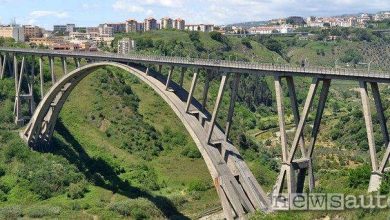 vista nord ponte di Catanzaro