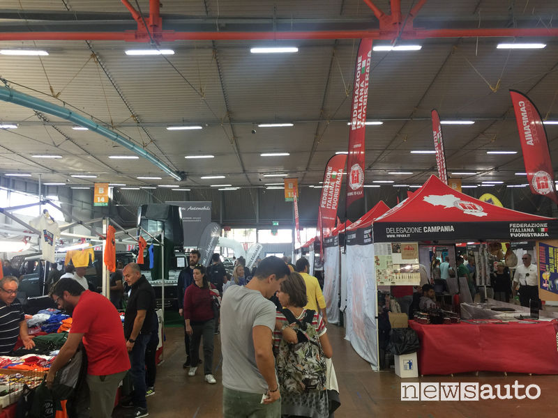 4x4_Fest Carrara 2018, area interna stand ed espositori FIF