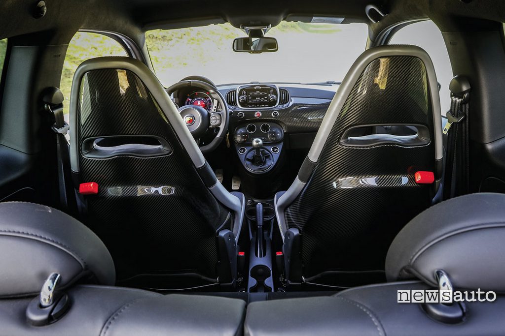 Abarth 595 Competizione INTERNI