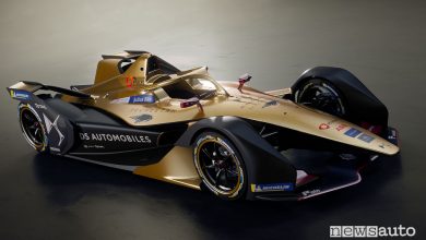 DS E-Tense FE 19 Formula E 2019, vista di profilo