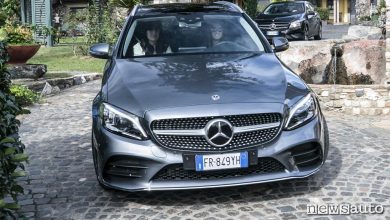 Mercedes Classe C 2018 wagon vista frontale